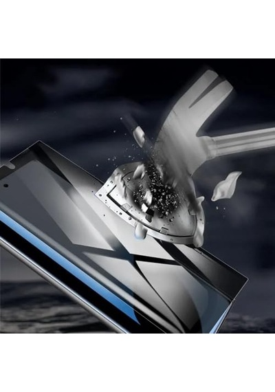 Ayrex Samsung Galaxy S24 Plus İle Uyumlu Ekran Koruma 0,18 Mm Ultra İnce Hayalet Gizlilik Cam Hassas Parmak İzi Açma Ö