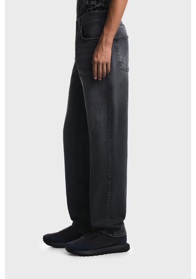 Emporio Armani Pamuklu Soluk Görünümlü Regular Fit Jeans Erkek Kot Pantolon Em000763 Af29076 M8001 Gri