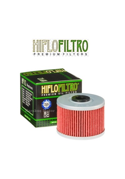 Hiflo Yağ Filtresi Hf112 Honda Crf250L Cbr250R Kawasakı Z250Sl