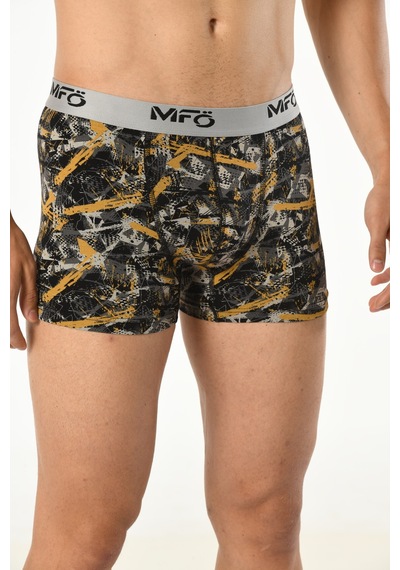 Mfö Life İç Giyim Likralı Erkek Desenli Boxer 001