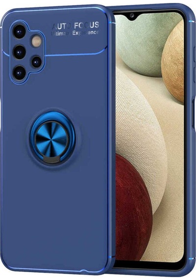 Samsung Uyumlu Galaxy A13 4g Kılıf Zore Ravel Silikon Kapak Mavi