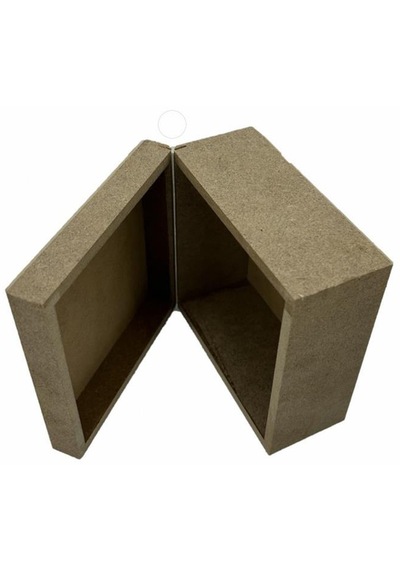 Dörtlü Küçük Boy Ahşap Kutu 11x11 Cm