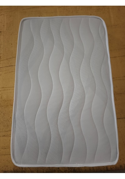 Tam Ortopedik Sünger Yatak 12 Cm Tek Kişilik Bebek Yatak Model:beyaz3131 70 x 110 CM