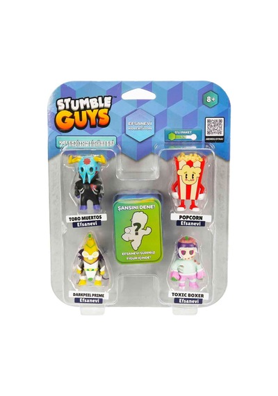 Stumble Guys Mythic Figures 5pack Collectible Blister Set 1