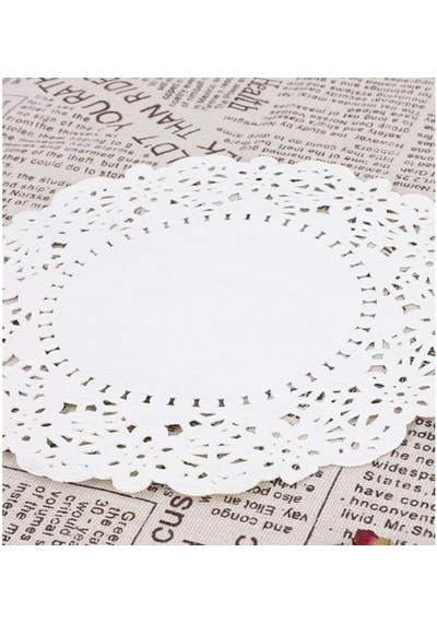 Servis Sunum Dantel Kağıt 18 Cm 100 Lü Pasta, Tatlı, Çay Sunumu Ve Paketleme İçin Diğer