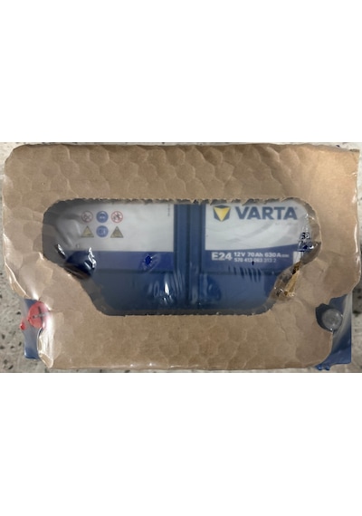 Varta / E24 70 Amper Ters Kutup Akü 2024 Tarihli