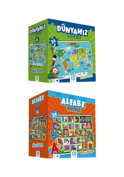 Ca Games 2'Li Yer Puzzle Seti (5025-5027)