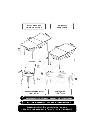 Canisa Concept Zen Serisi 80x132 Mdf Açılabilir Barok Ahşap Desen Masa Takımı 4 Lacivert Sandalye Ve 1 Bench Barok Masa Sandalye Ve Bench Lacivert Canisa Concept Zen Serisi 80x132 Mdf Açılabilir Barok Ahşap Desen Masa Takımı 4 Lacivert Sandalye Ve 1 Bench Barok Masa Sandalye Ve Bench Lacivert