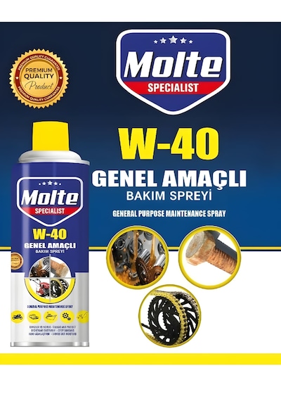 Molte Genel Amaçlı Bakım Spreyi W-40