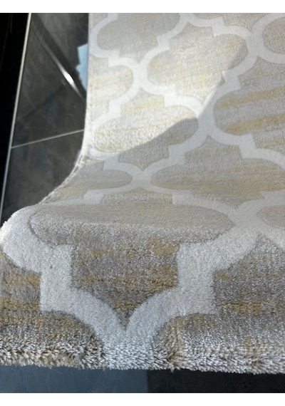 Bodrum Halı Salon, Oturma, Yatak Odası Halısı Desen Kodu Br036-062 Vizon-sarı-krem