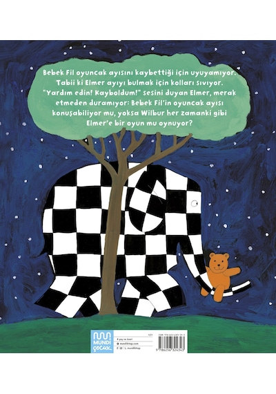 Elmer Ve Kayıp Ayıcık 9786256324343