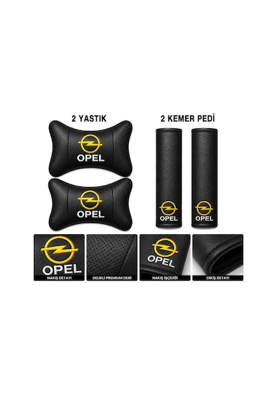 Opel Boyun Yastığı-kemer Kılıfı N11.1775