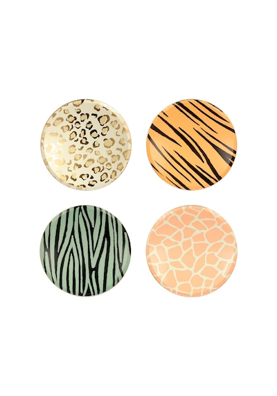 Meri Meri - Safari Plates - Safari Tabak - L - 8'li