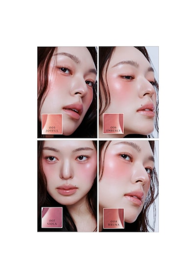 Hafif Yapılı, Ciltle Bütünleşen Parlak Bitişli Likit Allık Muzıgae Mansıon Objet Blush 001 Lilium 15523632