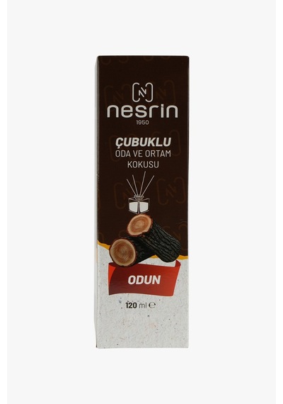 Nesrin 120 Ml Çubuklu Oda Kokusu Odun Bambu Koku, Kalıcı Ortam Kokusu Ve Dekoratif Cam Şişe - 8690352728213od