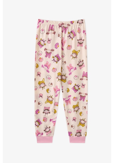 Penti Kız Çocuk Kindly Friends Uzun Kollu Pamuklu 2li Pijama Takımı Çok Renkli Penti Kız Çocuk Kindly Friends Uzun Kollu Pamuklu 2li Pijama Takımı Çok Renkli