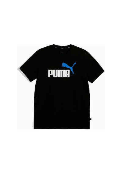 Puma Ess 2 Col Logo Tee Erkek Tshırt Siyah