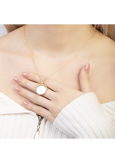 Tesbihane Zirkon Taşlı Yuvarlak Model Gold Renk Kişiye Özel İsim Harf Yazılı 925 Ayar Gümüş Kadın Kolye Tesbihane Zirkon Taşlı Yuvarlak Model Gold Renk Kişiye Özel İsim Harf Yazılı 925 Ayar Gümüş Kadın Kolye