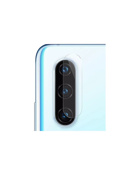 Huawei P30 Lite Kamera Lens Koruyucu Nano Cam Şeffaf Tam Kaplama