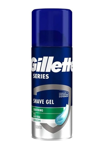 Gillette Series Traş Jeli Sensitive Skin 75ml 10'li Paket