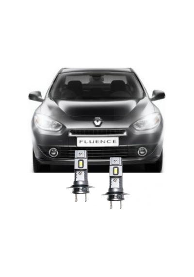Renault Fluence Led Kısa Far Ampulü Mini Led 2'li Set H7