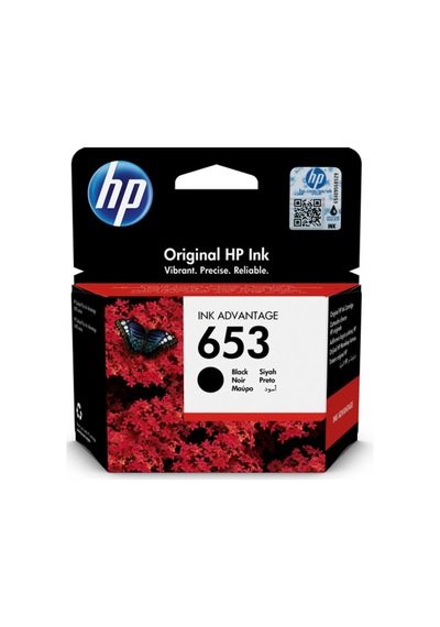 3ym75ae - 3ym75ae Black Mürekkep Kartuş 653