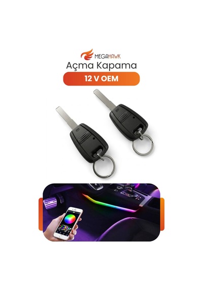 12v Uzaktan Kumandalı Açma Kapama Modülü Universal Araç Kontrol Sistemi Seti T-178