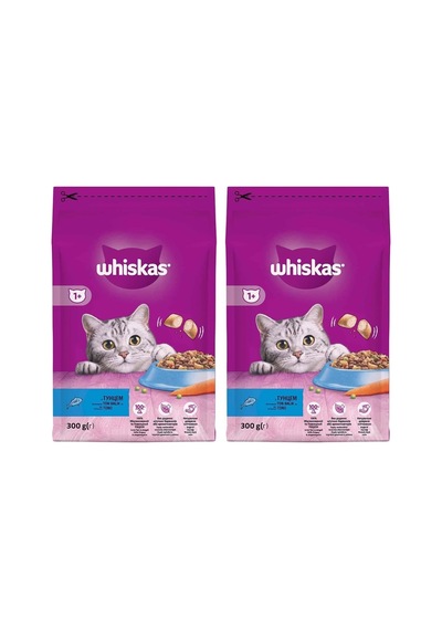 Ton Balıklı Kuru Mama 300 G 2li Paket