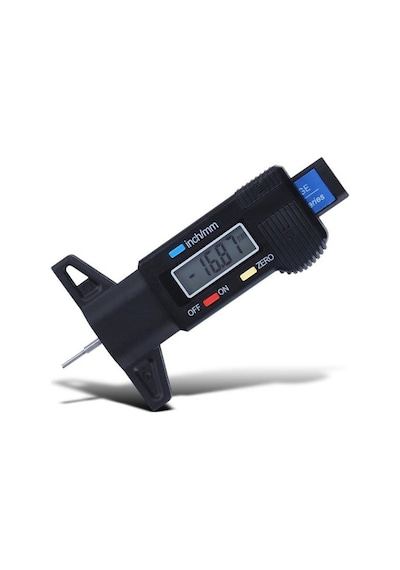 WF Elektronik Dijital Lastik Diş Derinlik Kumpası Ölçer cin307