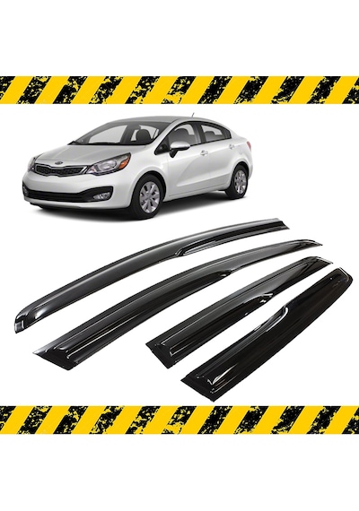 Kia Rio Sedan Mügen Cam Rüzgarlığı 2011-2017 Arası 4 Lü N11.9705