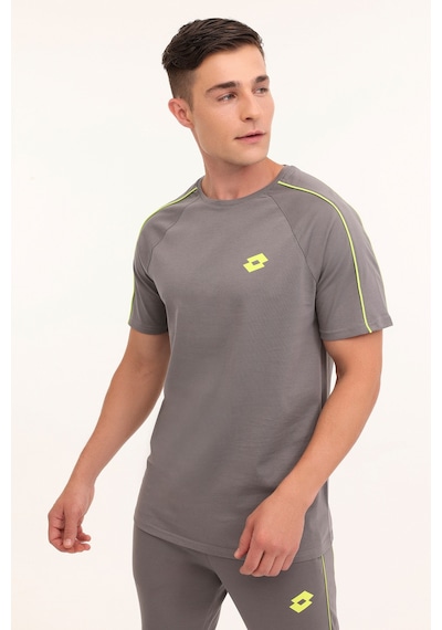 Lotto M-yınkas T-sh 4pr Antrasit Erkek Kısa Kol T-shirt Gri