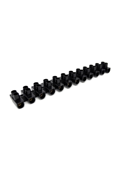 10 Adet No4 Siyah Sıra Klemens Maks. 6mm² Kabloya Kadar