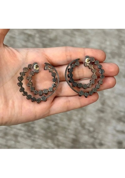 Allahverdi Türkmen Polki Elmas Küpe 133