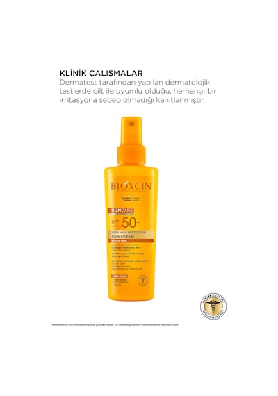 Bioxcin Sun Care Çok Yüksek Korumalı Güneş Kremi 50 Spf 200 Ml Tüm Ciltler İçin