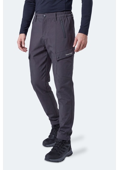 Slazenger Clımax I Erkek İçi Polarlı Rüzgar Ve Su Geçirmez Softshell Antrasit Pantolon