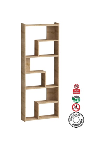 Decormet Megg Kitaplık Dec0054 Çok Renkli