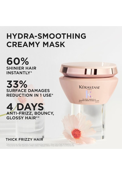 Kerastase Gloss Absolu Masque Creme Kalın Ve Elektriklenmeye Eğilimli Saçlar İçin Maske 200ml