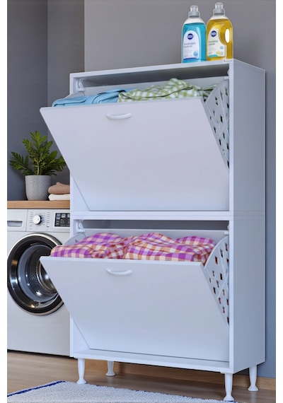 Eliusta Veluna 80 Cm Kirli Çamaşır Sepetli Dolap Banyo Dolabı Beyaz 80x138x32,5 Cm 4 Sepetli Dolap Beyaz Eliusta Veluna 80 Cm Kirli Çamaşır Sepetli Dolap Banyo Dolabı Beyaz 80x138x32,5 Cm 4 Sepetli Dolap Beyaz