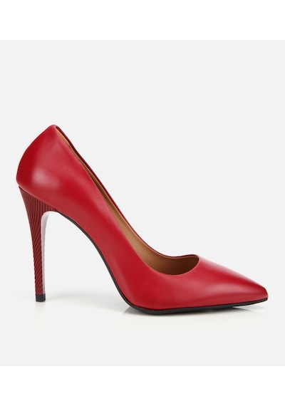 Hotiç Kadın Deri Kırmızı Yüksek Topuklu Stiletto 01ayh312580a750 01ayh312580a750 Kırmızı