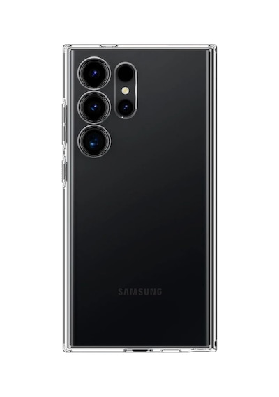 Newface - 128 - Samsung Galaxy Uyumlu S25 Ultra Kılıf Lüx - Csmo-tex - Şeffaf Silikon