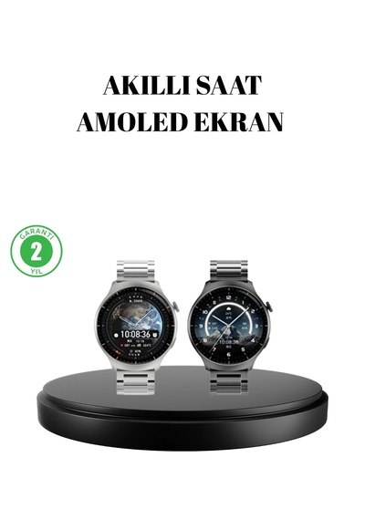 Kablosuz Şarjlı Bluetooth Görüşmeli Akıllı Saat - Android & İos Uyumlu