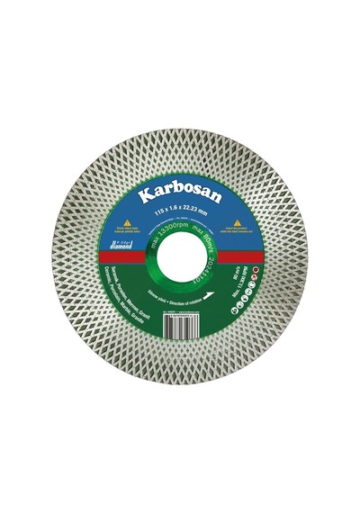 Karbosan - Precısıon Edge Elmas - 115 X 1,6 X 22