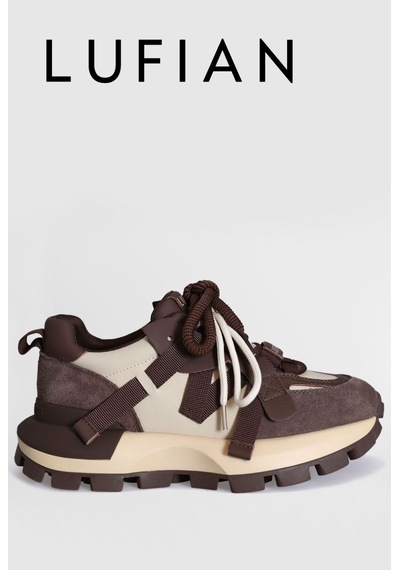 Lufian 121230049 Yoko Unisex Sneaker Ayakkabı Kahverengi