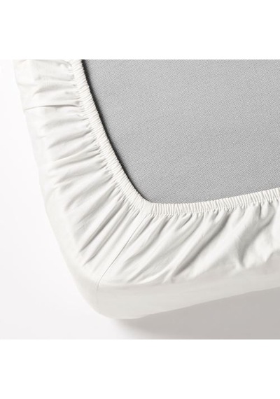 Ikea Dvala Tek Kişilik Çarşaf 120 X 200 Cm Beyaz