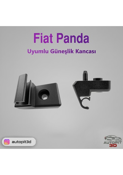 Fıat Panda Uyumlu Güneşlik Kancası Güneşlik Kancası