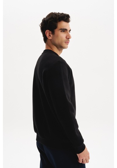 AR-MA Arma Erkek Regular Fit 3 İplik Kalın Kumaş Baskılı Bisiklet Yaka Sweatshirt K30124603002 Siyah AR-MA Arma Erkek Regular Fit 3 İplik Kalın Kumaş Baskılı Bisiklet Yaka Sweatshirt K30124603002 Siyah