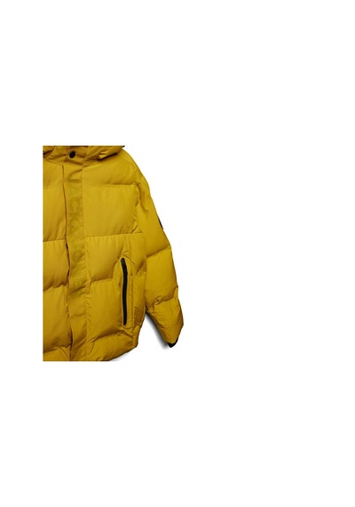 Jack & Jones Jack Jones Jcoalpha Puffer Jnr Çocuk Günlük Mont 12262162-golden-palm Sarı Sarı