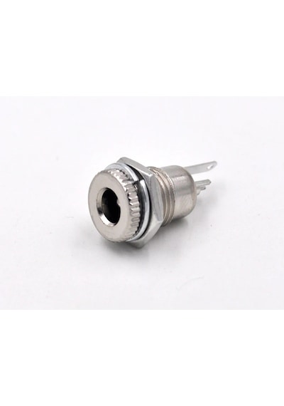 5.5 mm x 2.1mm DC Güç Soketi Metal Panel Montaj Power Jack