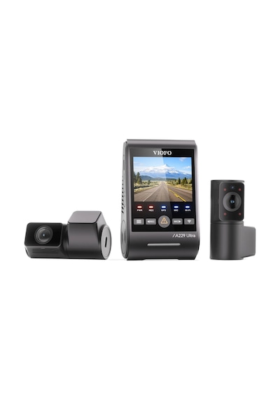 Viofo A229 Ultra 3 Kameralı Ön+arka+iç 4k+4k+1080p Hdr Sony Starvıs 2 Sensörlü Wi-fi 6 Gps'li Araç Kamerası
