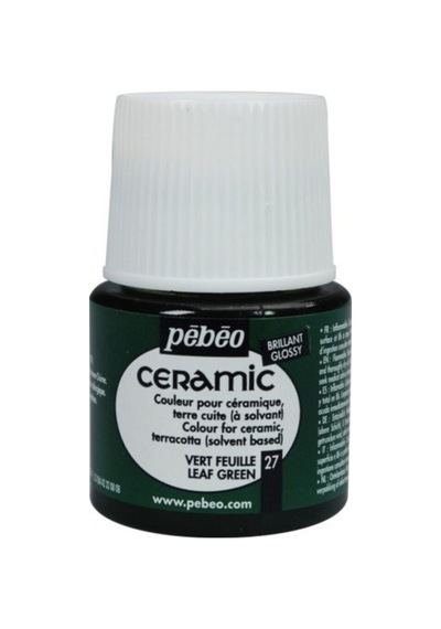 Ceramic 27 Leaf Green 45 Ml Seramik Boyası Diğer